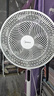 美的（Midea）電風(fēng)扇 家用風(fēng)扇落地扇 立式輕音節能強風(fēng)電扇 宿舍降溫循環(huán)柔風(fēng)自然風(fēng)桌面 【7葉臺立兩用】超級單品SAC30AC 曬單實(shí)拍圖