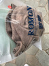 羅蒙（ROMON）高檔100%羊毛絨衫打底衫女新款春秋款顯瘦內搭大碼針織秋冬毛衣 原絨駝 4XL (155-170斤) 曬單實(shí)拍圖