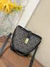 viney新款水桶包包女包品牌斜挎包大容量生日新年禮物送女友老婆 【黑色】實(shí)用高檔單肩大包 輕奢時(shí)尚百搭休閑通勤手提包 曬單實(shí)拍圖