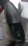 意爾康男鞋商務(wù)休閑一腳蹬皮鞋舒適休閑豆豆鞋  97150W 黑色    41    曬單實(shí)拍圖