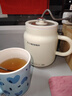 志高（CHIGO）養生壺熱牛奶杯一人用電燉杯養生杯電熱杯煮茶花茶銀耳熱牛奶神器小型燒水壺辦公室燒水杯熱奶杯 0.6L 單機【智能款】多功能燉煮 0.6L 曬單實(shí)拍圖