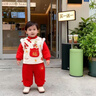 優(yōu)奇周歲禮服男女寶寶分體套裝嬰兒衣服秋冬寶寶棉服滿(mǎn)月拜年服過(guò)年 祥瑞福袋套裝【僅衣服無(wú)配飾】 80 曬單實(shí)拍圖