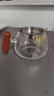 雅集玻璃公道杯帶不銹鋼過(guò)濾茶漏網(wǎng)套裝木把荷花金銀燒分茶器360ml 曬單實(shí)拍圖