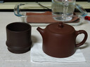 百年利永 宜興純全手工紫砂杯原礦紫泥竹段主人杯功夫茶具泡茶杯子品茗杯 曬單實(shí)拍圖