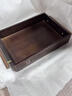 木格格茶盤(pán)家用2025新款小型托盤(pán)茶杯茶托盤(pán)茶具收納盤(pán)子實(shí)木餐盤(pán) 胡桃色小號把手款【進(jìn)口實(shí)木】 曬單實(shí)拍圖