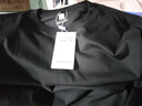 真維斯純棉長(cháng)袖T恤男裝秋冬打底衫重磅簡(jiǎn)約圓領(lǐng)純色潮寬松上衣潮流T恤JR 黑2010 5XL 曬單實(shí)拍圖