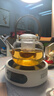 憶壺茶（YIHUTEA）煮茶壺電陶爐煮茶器燒水壺泡茶爐養生壺套裝泡茶壺加厚功夫茶具 1500w白色電陶爐+煮茶壺1.3L 曬單實(shí)拍圖