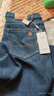羅蒙男士牛仔褲2025冬季新款加絨加厚青年休閑保暖直筒寬松長(cháng)褲子 10262/6211R深藍色【加絨加厚】 32 曬單實(shí)拍圖