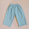 允兒媽寶寶韓系簡(jiǎn)約套頭衛衣運動(dòng)褲套裝允兒媽女童春季新款上衣兒童衛褲 淺藍色衛褲 現貨 120 曬單實(shí)拍圖