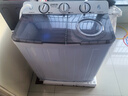 揚子中國揚子集團洗衣機半自動(dòng)大容量家用雙桶雙缸洗衣機18公斤脫水自潔雙筒 22.5公斤厚【洗15KG+脫7.5KG】可洗床單 雙桶 曬單實(shí)拍圖