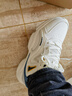 喬丹運動(dòng)鞋男鞋革面復古老爹鞋輕便潮流跑步鞋休閑鞋子 曬單實(shí)拍圖