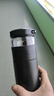 秋含 保溫杯男士 304不銹鋼保溫杯茶水分離杯泡茶杯大容量便攜茶水杯 茶水分離保溫杯【黑色】500ml 曬單實(shí)拍圖