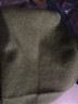 雪衣王三角圍巾女冬款高級感針織含羊毛純色頭巾圍巾多功能保暖百搭圍脖 【綠色】 曬單實(shí)拍圖