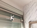 ?？低暎℉IKVISION）4G雙攝像頭800萬(wàn)終身免流量家用監控360度無(wú)死角帶夜視全景 內置無(wú)限流量 室外戶(hù)外防塵防水Q2S8DM 曬單實(shí)拍圖
