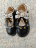 G.duck小黃鴨女童鞋子兒童公主小皮鞋2026新款夏季夏款寶寶女孩軟底單鞋 黑色 （腳長(cháng)加1cm下單哦） 26 （內長(cháng)16.5cm） 曬單實(shí)拍圖