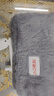 ?國標防爆?防爆電熱水袋充電式暖手寶暖水袋敷肚子腰暖被窩 英文兔毛套袋灰色-可拆洗（智能防爆 水電分離） 曬單實(shí)拍圖