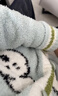 古今（GUJIN）卡通小狗半邊絨睡衣女秋冬加絨家居服睡褲保暖休閑大碼寬松套裝 曬單實(shí)拍圖