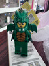 樂(lè )高（LEGO）周邊 綠飛龍人發(fā)光鑰匙扣 6歲+ 新年禮物 生日禮物 曬單實(shí)拍圖