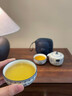 兮元記描銀青花旅行茶具套裝一壺二杯戶(hù)外便攜式快客杯一人飲泡茶壺茶杯 礫華銀蓮頌雅旅行茶具套裝【東方禮盒】 曬單實(shí)拍圖