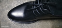 YRC意爾康男鞋正裝商務(wù)皮鞋低幫系帶皮鞋男英倫潮流男鞋真皮男鞋 黑色內增高款 單層 11030 41 曬單實(shí)拍圖