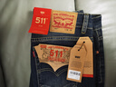 levi維斯牛仔褲男士小直筒修身商務(wù)舒適百搭休閑長(cháng)褲子男彈力秋冬 511款-經(jīng)典深藍 32 曬單實(shí)拍圖