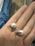 老鳳祥明星同款925銀小燈泡珍珠耳釘輕奢耳扣耳環(huán)耳飾生日禮物送女朋友 冰雪女王耳釘*老鳳祥品牌禮盒L-E328 曬單實(shí)拍圖
