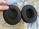 承策 適用飛利浦SHP9500耳機套PHILIPS 9500耳罩頭戴式降噪耳機罩隔音海綿套頭梁保護套專(zhuān)用耳機配件 【原配款】黑色網(wǎng)布款耳套一對【帶卡扣】 曬單實(shí)拍圖