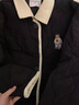 妙奕嘉棉服女2026新款棉襖女士棉衣春季外套夾棉襖子冬裝薄棉小個(gè)子 內里加絨小熊撞色棉服 M 【建議90斤以?xún)取?曬單實(shí)拍圖