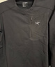 ARC'TERYX始祖鳥(niǎo) RHO LT CREW NECK 男子 內層長(cháng)袖上裝 BLACK/黑色 M 曬單實(shí)拍圖