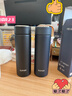 蘇泊爾保溫杯男女士316不銹鋼泡茶水杯大容量商務(wù)便攜車(chē)載辦公室杯子 雅致黑-450ml 曬單實(shí)拍圖