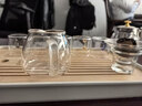 瓷牌茗茶具大容量玻璃茶具套裝家用茶盤(pán)整套帶過(guò)濾茶壺加厚耐熱 曬單實(shí)拍圖