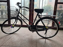 永久【正品】上海永久26/28寸老款 老式 復古 二八大杠自行車(chē)  全軸承 26寸輕便（斜梁款）+大禮包 曬單實(shí)拍圖