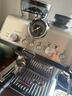 德龍（Delonghi）咖啡機 家用半自動(dòng)咖啡機 冷萃銀騎士現磨意式研磨一體機可視壓力手動(dòng)打奶泡EC9255.M銀色新年禮物 曬單實(shí)拍圖