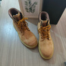 蘇系男士馬丁靴男女款2025新款真皮美式秋冬增高英倫風(fēng)潮酷大黃工裝靴 黃棕色 41 男碼（尺碼偏大建議小一碼） 曬單實(shí)拍圖