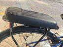 邦德·富士達 自行車(chē)后座椅山地車(chē)后座墊兒童座椅加厚舒適電動(dòng)車(chē)通用座墊 貨架坐墊【黑色】 曬單實(shí)拍圖