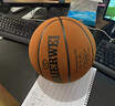 邁爾威正品籃球官方旗艦店翻毛真皮牛皮質(zhì)感7號成人5號兒童耐磨室外禮物 高檔品牌翻毛深棕色【30天包退換-十年打壞包賠】 六號籃球（青少年及女子球） 曬單實(shí)拍圖