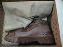 公牛世家男靴秋冬新款英倫復古馬丁靴男士百搭工裝靴戶(hù)外厚底高幫休閑皮鞋 曬單實(shí)拍圖