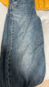 優(yōu)衣庫女裝男裝寬松廓形牛仔褲/彎刀鐮刀褲子479000 482280 479000/67海藍色 25 /160/64A 曬單實(shí)拍圖