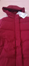 波司登（BOSIDENG）25新款冬季羽絨服女款中長(cháng)款連帽90絨騏驥紅送長(cháng)輩外套新年本命年 【新年紅】醇酒紅1856 M 165/88A 體重約110-120斤 曬單實(shí)拍圖