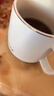 瓷魂 陶瓷馬克杯帶勺帶蓋咖啡杯牛奶杯早餐杯辦公杯男女茶杯 白350ml【清倉特賣(mài)】 曬單實(shí)拍圖