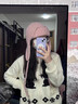 樂(lè )卡利粉色針織毛線(xiàn)帽女2026護耳飛行帽保暖百搭顯臉小滑雪雷鋒帽子 毛線(xiàn)護耳雷鋒帽【粉色】 曬單實(shí)拍圖