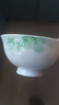 NINE CRANES景德鎮高顏值骨瓷家用碗具釉下彩飯碗微波爐簡(jiǎn)約4.5英寸飯碗10個(gè) 曬單實(shí)拍圖