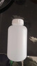 水杉（2個(gè)裝）500ml半透明加厚大口圓瓶水溶肥樣品瓶密封塑料瓶化工分裝試劑瓶空瓶 曬單實(shí)拍圖
