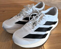 阿迪達斯（adidas）男子 跑步系列 adizero Evo SL M 跑步鞋 JH6206 43碼/UK9 曬單實(shí)拍圖