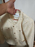 香影小香風(fēng)白色外套女2026春季新款輕奢高級感千金風(fēng)圓領(lǐng)法式上衣 米色 L 165/88A/110-125斤 曬單實(shí)拍圖