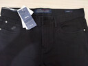 九牧王【商場(chǎng)同款】高彈透汽牛仔褲0束縛男士秋冬易打理休閑褲子 窄腳版+黑色+JJ1DXS2031 36 (175) (2.73)尺 91cm 曬單實(shí)拍圖
