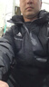 新款羽絨棉服男士冬季加厚大碼連帽棉衣潮流防風(fēng)保暖短款棉服外套 (AD2783)黑色 2XL (建議140-155斤) 曬單實(shí)拍圖