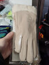 如意虎冬季騎行手套冬食指觸屏保暖加絨加厚防寒防風(fēng)可愛(ài)學(xué)生電動(dòng)車(chē)手套 卡其色手套【一對裝】 曬單實(shí)拍圖