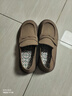 意爾康女鞋軟底單鞋平底豆豆媽媽中老年大碼樂(lè )福鞋 25630W 棕色 37 曬單實(shí)拍圖
