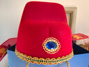 旌夢(mèng)園中秋博餅狀元帽狀元帽子財神帽子兒童帽子紅色帽子博餅狀元帽 兒童高檔狀元帽 可調節 曬單實(shí)拍圖